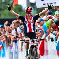 La final del Campeonato del Mundo XCO 2016 desde la bicicleta de Lea Davison