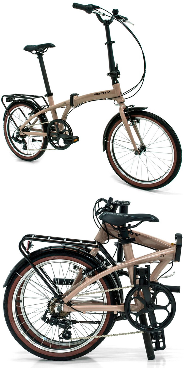 Nueva gama de bicicletas plegables Monty Source, Fusion y Pulse