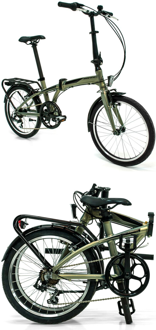 Nueva gama de bicicletas plegables Monty Source, Fusion y Pulse