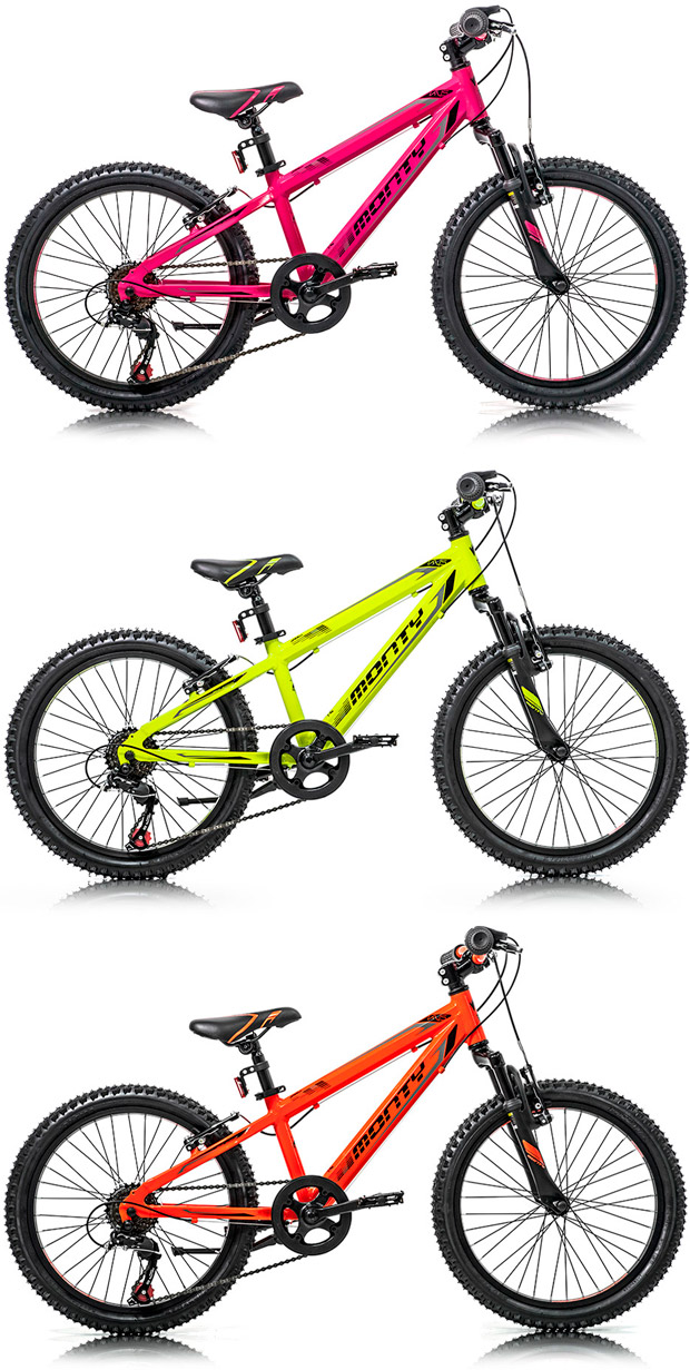 En TodoMountainBike: La gama infantil de Monty se completa con las nuevas KY5, KY7, KY8 y KY9 de 2017