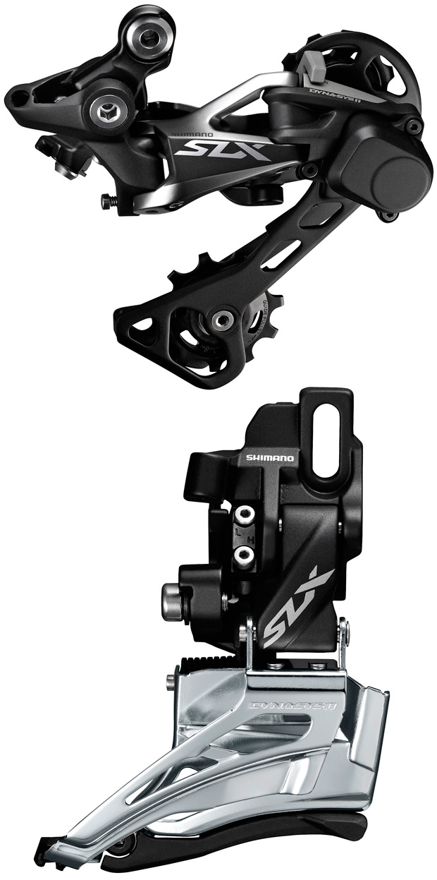 Shimano SLX 2017, ahora para configuraciones de 1x11, 2x11 y 3x10 velocidades