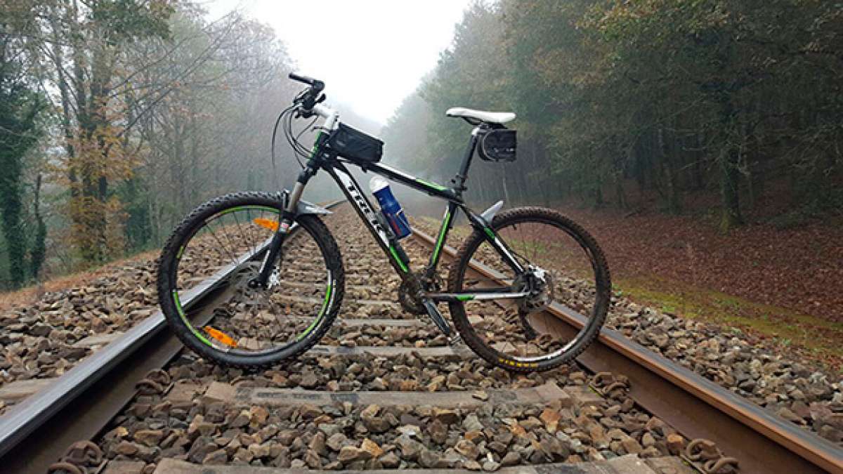 La foto del día en TodoMountainBike: 'Hacia Santiago de Compostela'