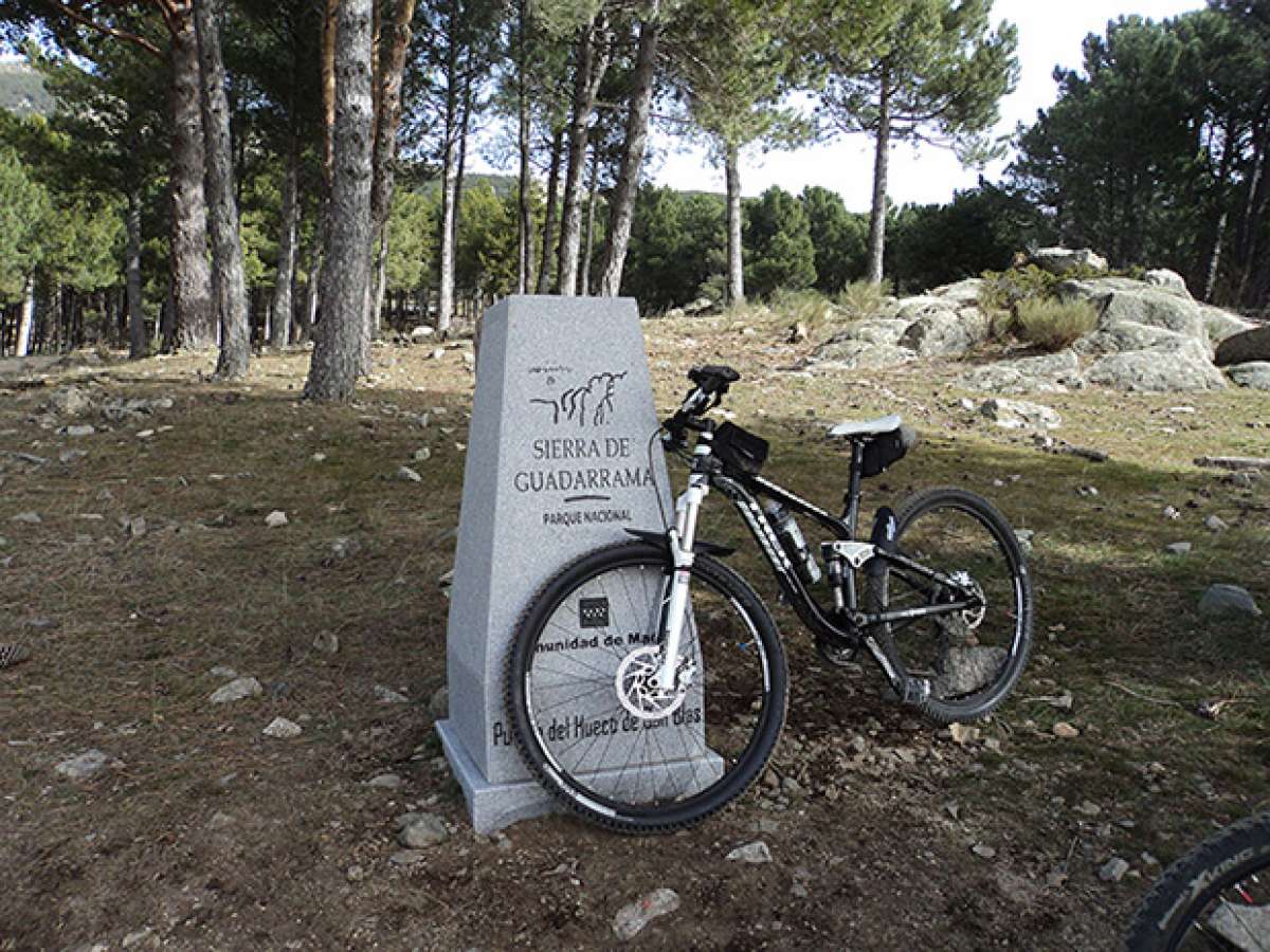 La foto del día en TodoMountainBike: 'A menos de 30 minutos de Madrid'