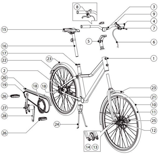 Ikea Sladda, la bicicleta del gigante sueco de los muebles y la decoración