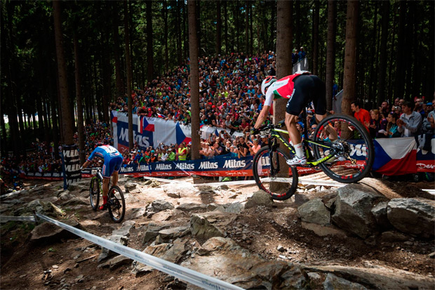 Las imágenes más curiosas del Campeonato del Mundo XCO 2016