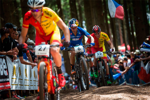 Las imágenes más curiosas del Campeonato del Mundo XCO 2016