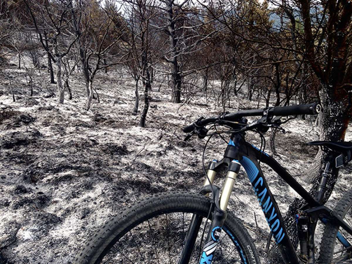 La foto del día en TodoMountainBike: 'Desolador paisaje'