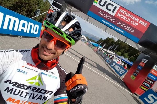 José Antonio Hermida, tras acabar 12º en la Copa del Mundo de Vallnord: "Tengo que pensar con calma sobre mi futuro"