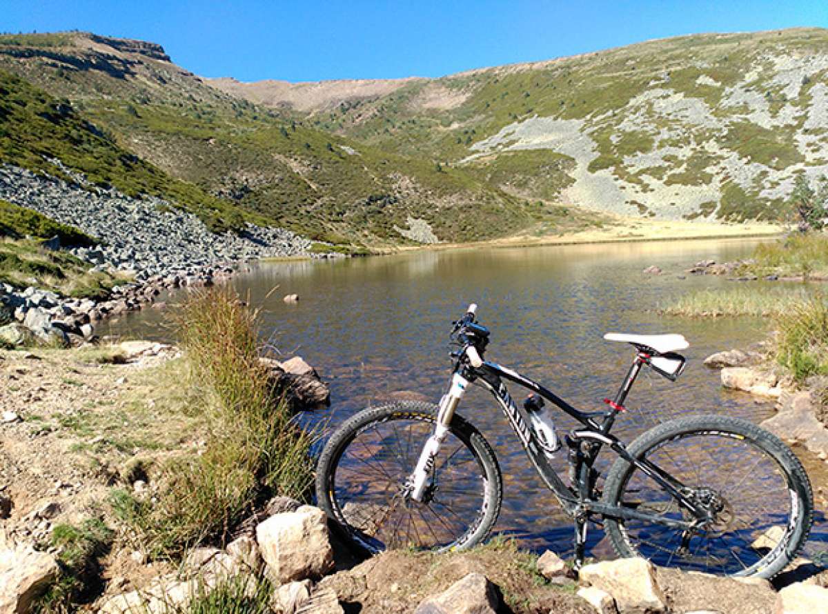 La foto del día en TodoMountainBike: "Subida a la Laguna"