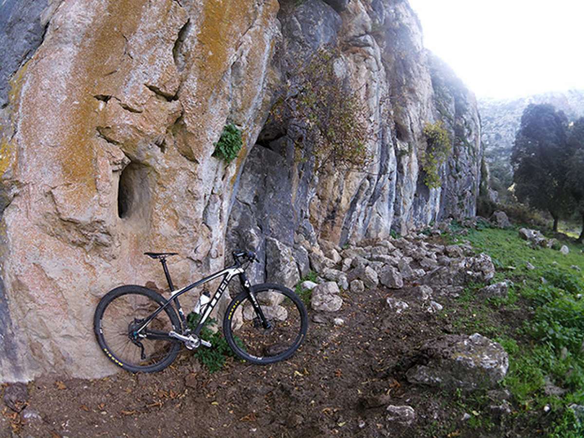 La foto del día en TodoMountainBike: 'Pared de roca'