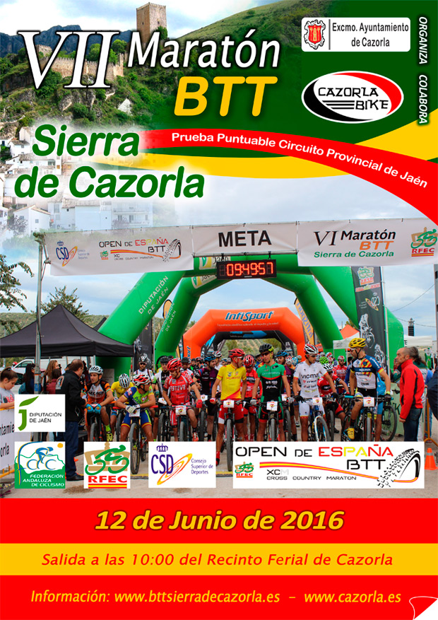 Todo listo para la VII Maratón BTT Sierra de Cazorla