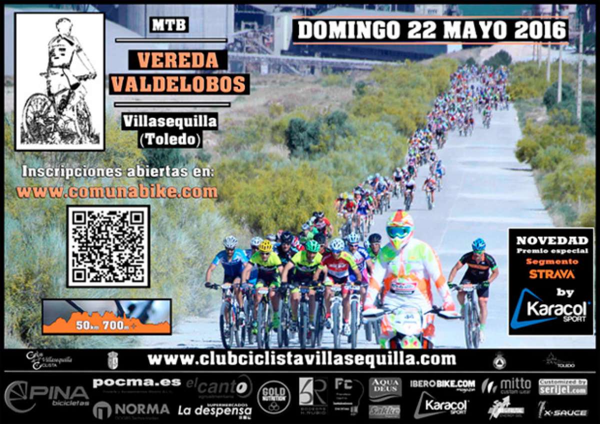 22 de mayo de 2016: VIII Marcha MTB 'Vereda Valdelobos' 2016