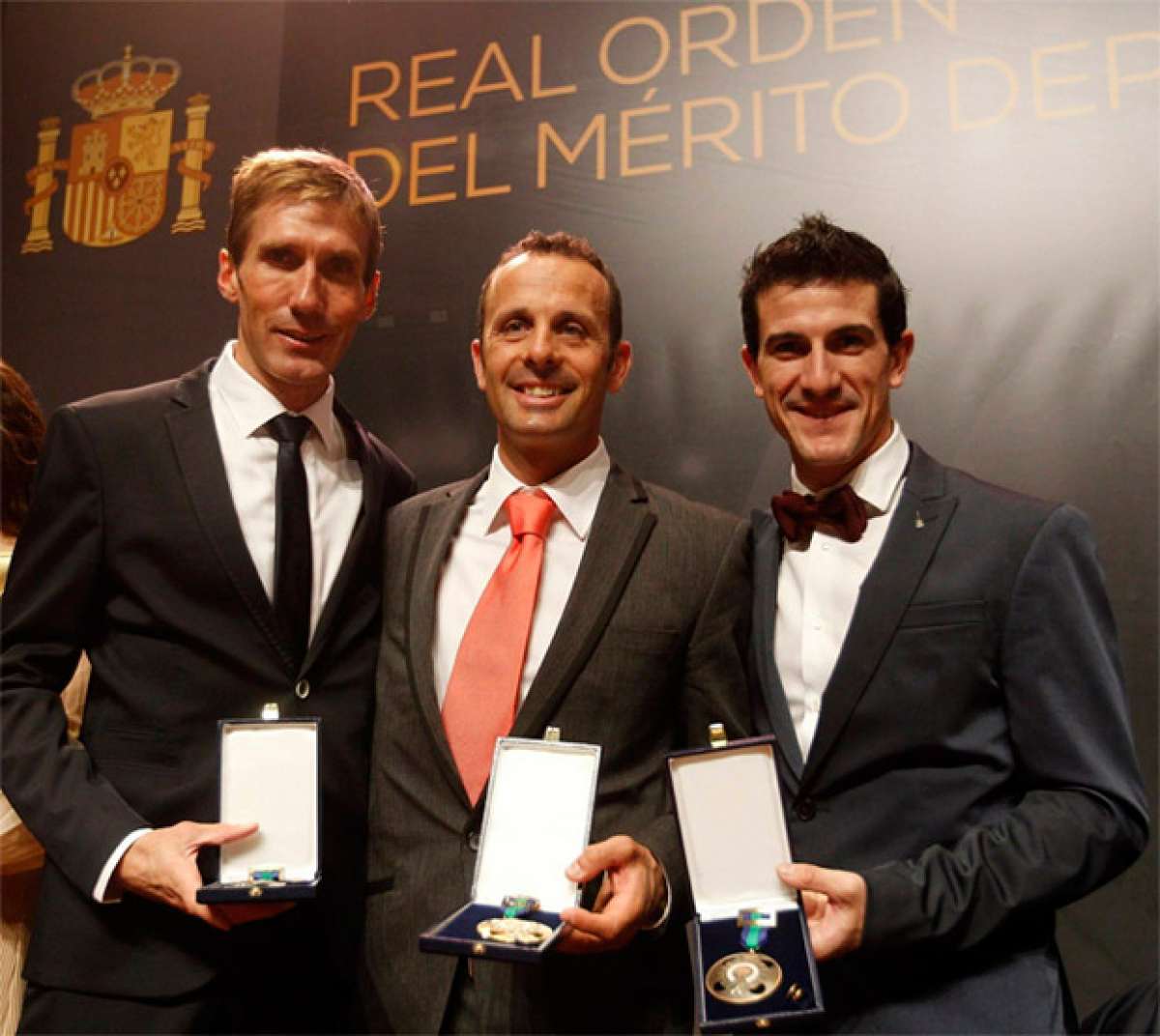 En TodoMountainBike: Medallas de la Real Orden del Mérito Deportivo para los ciclistas José Antonio Hermida, Carlos Coloma y Pablo Lastras