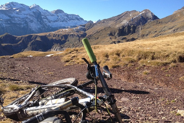 La foto del día en TodoMountainBike: "Subida a las Minas de Parzán"