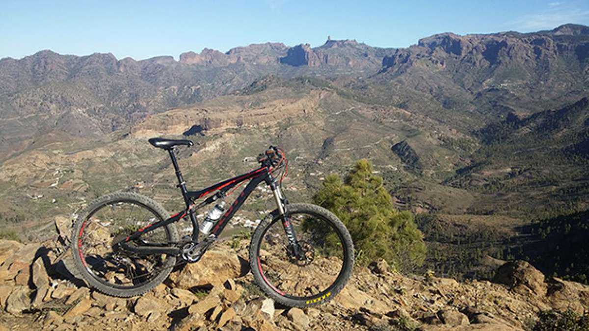 La foto del día en TodoMountainBike: "En el mirador de Lomo Hierbahuerto"