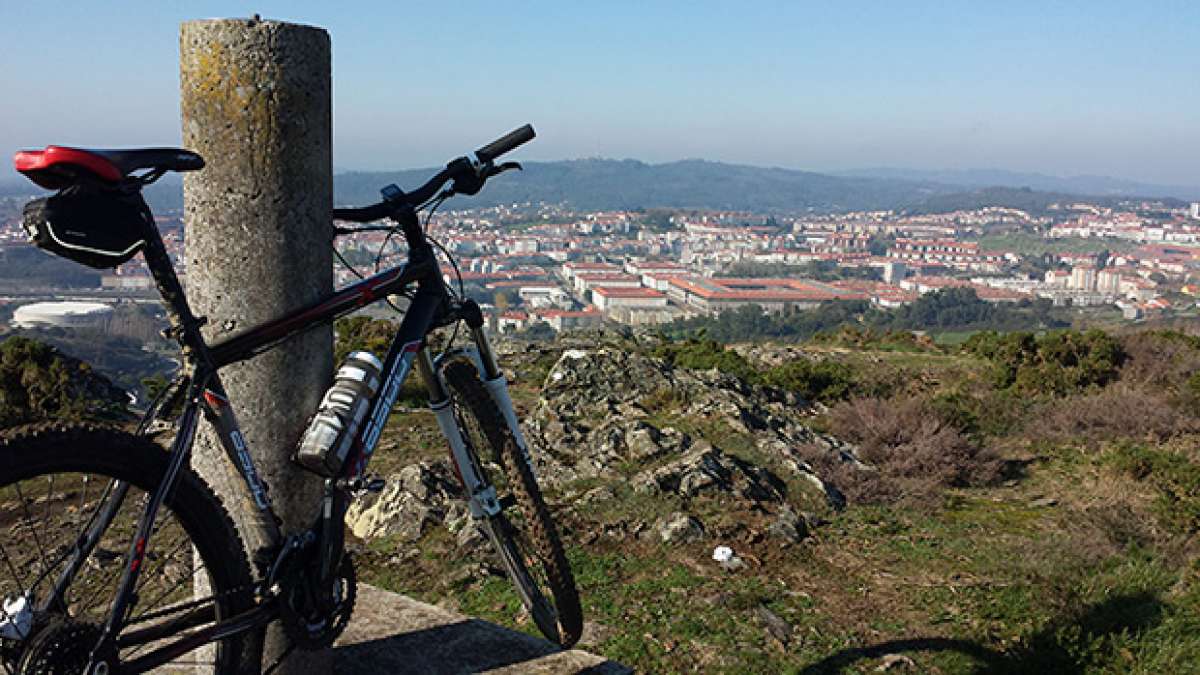 La foto del día en TodoMountainBike: "Santiago desde el Monte Viso"