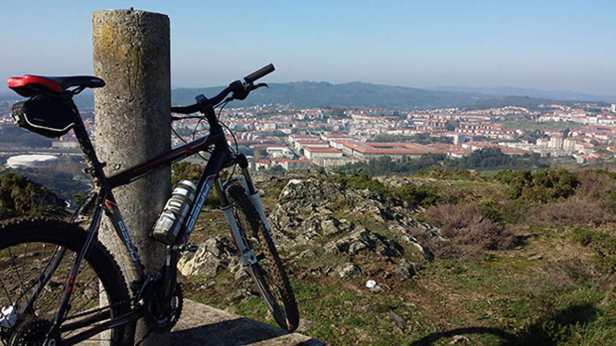 La foto del día en TodoMountainBike: 'Santiago desde el Monte Viso'