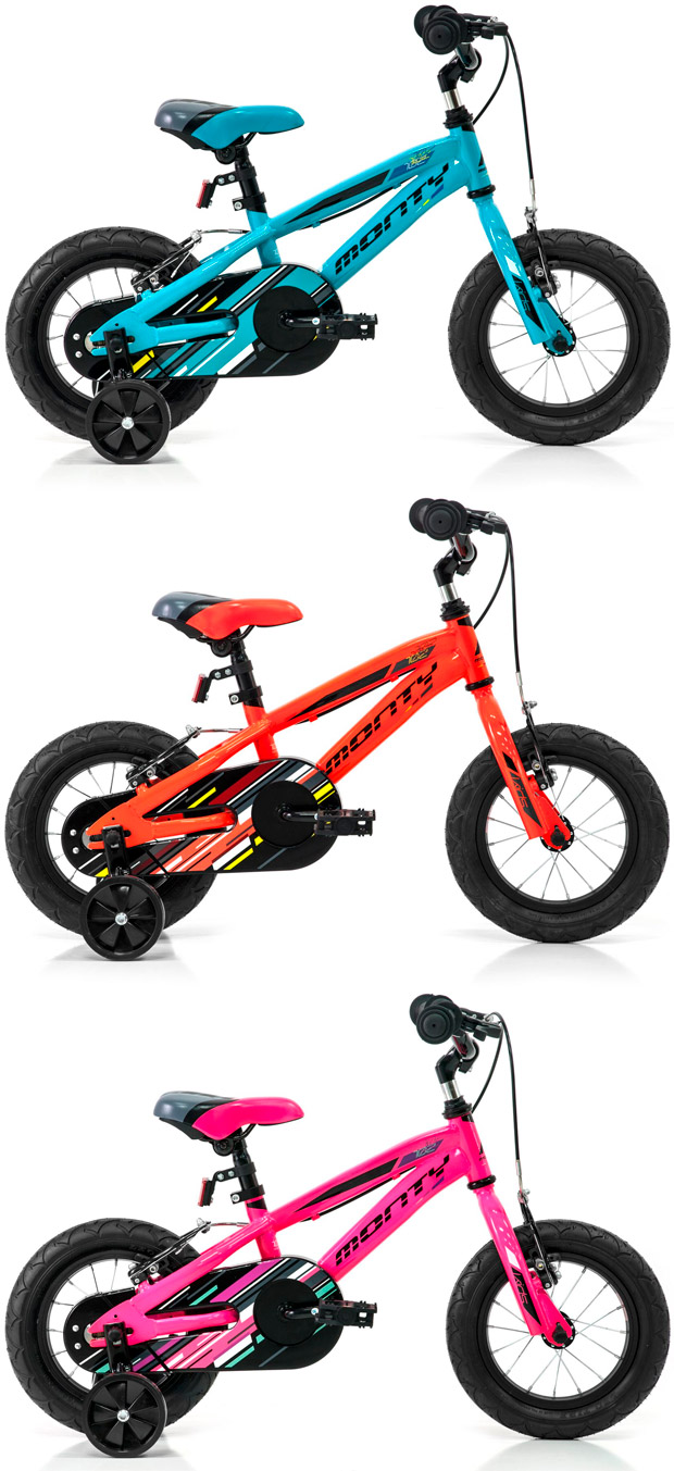 En TodoMountainBike: Novedades y mucho color en la nueva gama de bicicletas infantiles de Monty