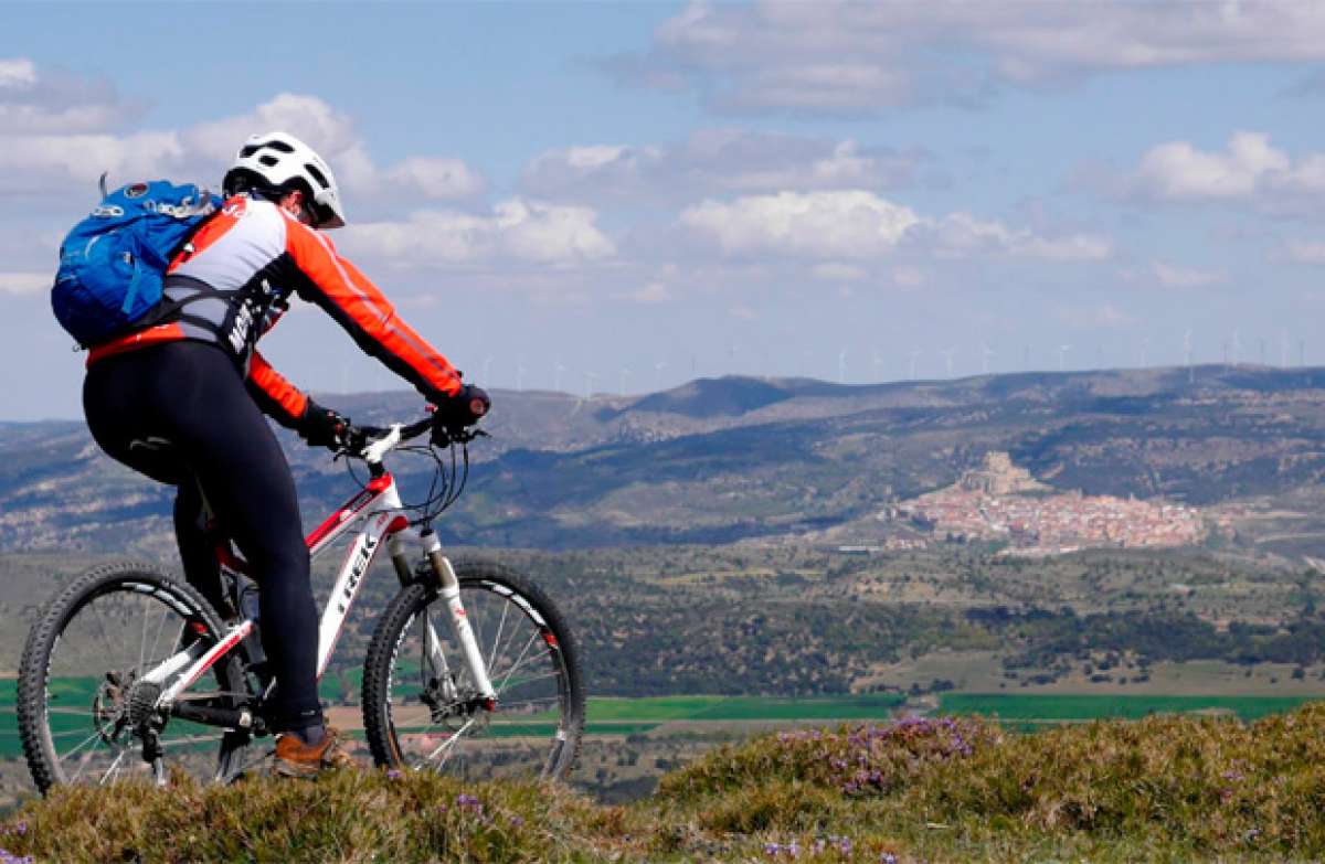 Rodando por los senderos de Morella con los chicos de Morella Singletracks