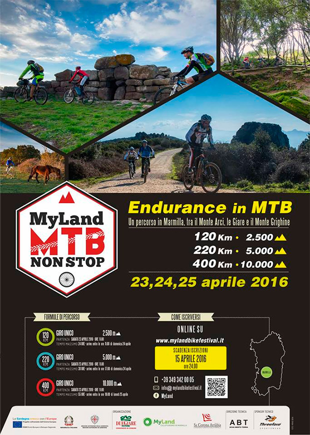 Todo a punto para la MyLand MTB NON STOP 2016