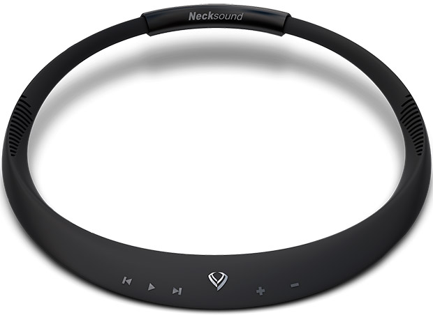 Necksound, un collar inalámbrico para escuchar música de forma segura mientras pedaleamos