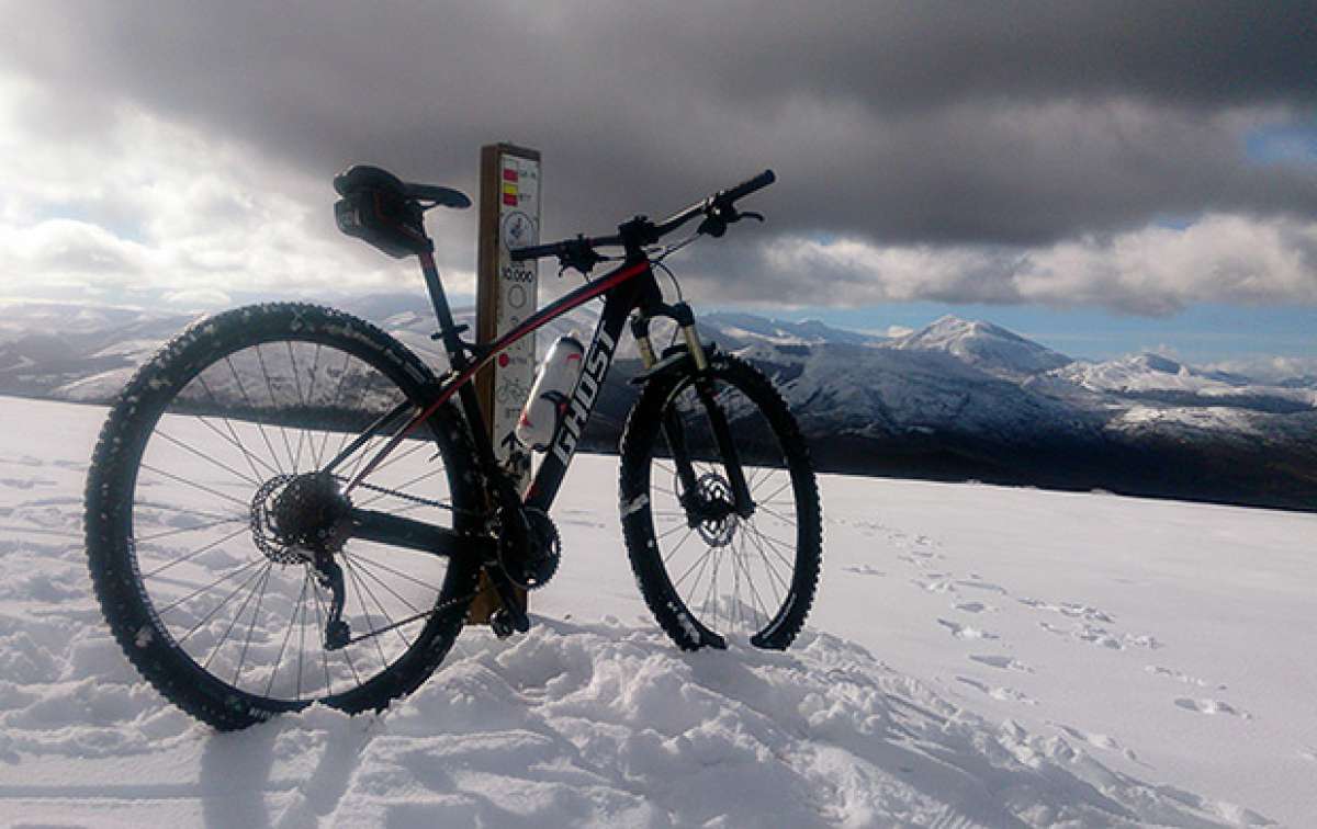 La foto del día en TodoMountainBike: 'Nieve en Moral (Cantabria)'