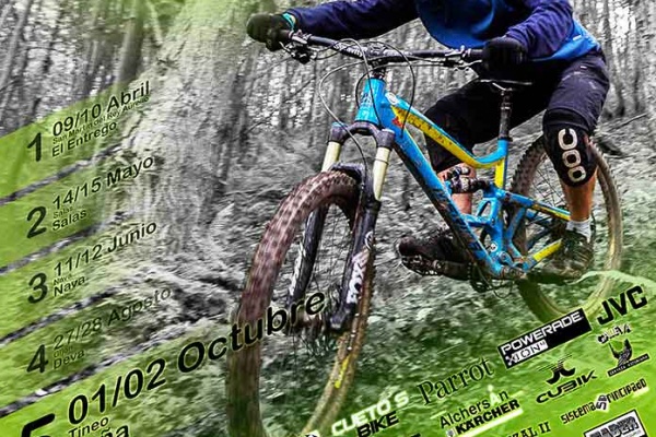 Tuña, sede de la final del Open EnduroAstur BTT 2016