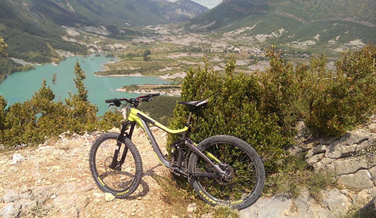 La foto del día en TodoMountainBike: 'Pantano de Arguis (Huesca)'