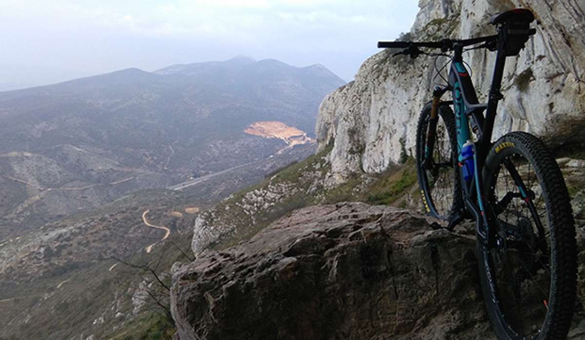 La foto del día en TodoMountainBike: "Paraje Natural de la Cova Alta"