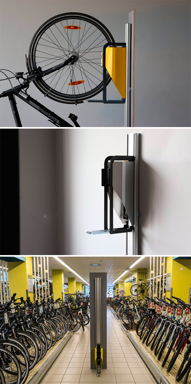 Bicicletero vertical 2025