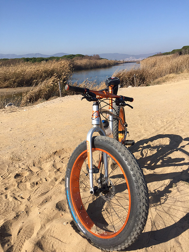 La foto del día en TodoMountainBike: 'En el delta del Llobregat'