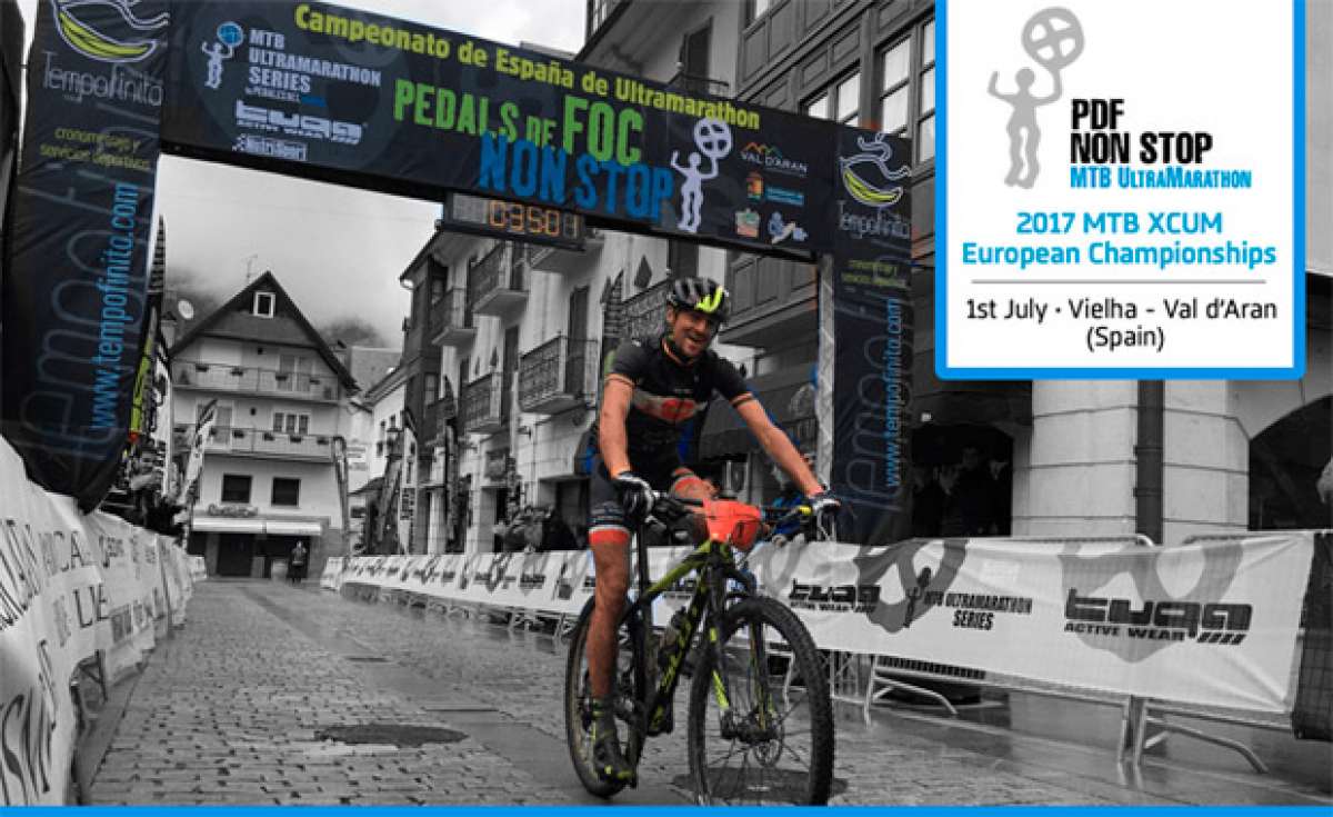 La Pedals de Foc Non Stop 2017, sede del primer campeonato de Europa de MTB Ultramarathon