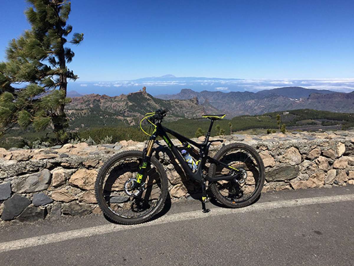 La foto del día en TodoMountainBike: 'Desde el mirador del Pico de las Nieves'