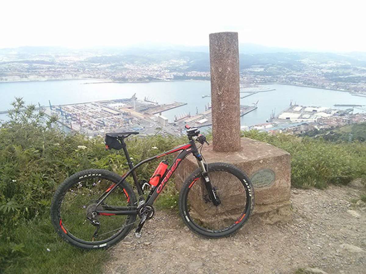 La foto del día en TodoMountainBike: 'Alto del pico Serantes en Santurtzi'