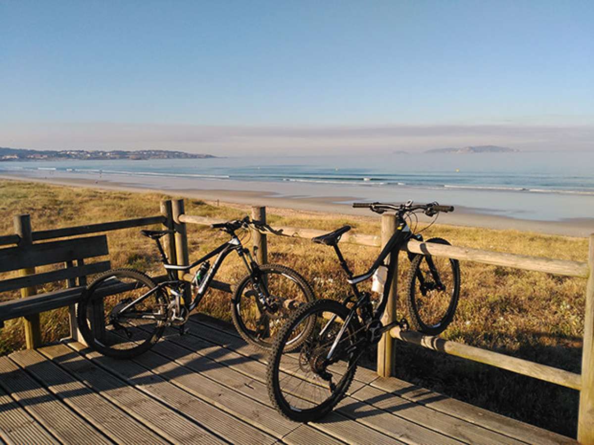 La foto del día en TodoMountainBike: 'Playa de La Lanzada'