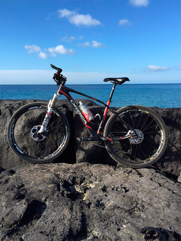 La foto del día en TodoMountainBike: 'Amanecer en Lanzarote'