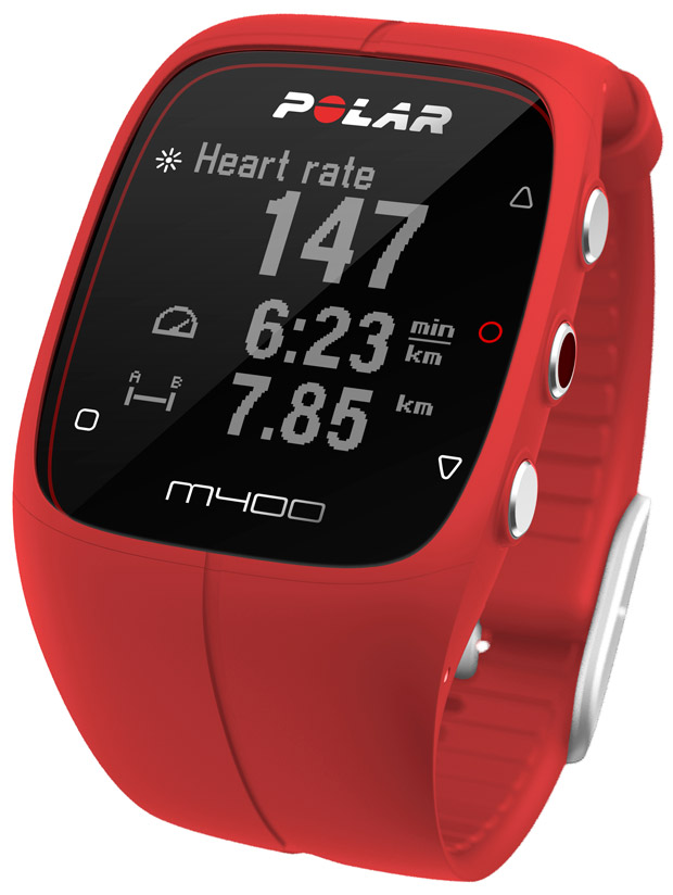 El reloj deportivo Polar M400, ahora en color rojo