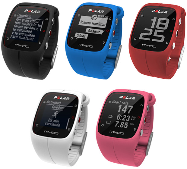 El reloj deportivo Polar M400, ahora en color rojo