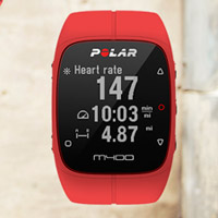 El reloj deportivo Polar M400, ahora en color rojo