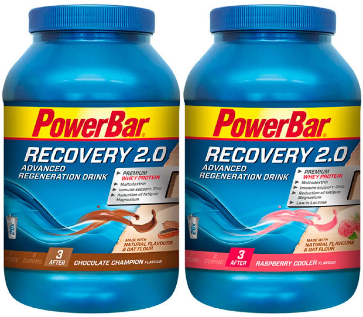 PowerBar Recovery 2.0, nueva fórmula para la bebida de recuperación de la firma