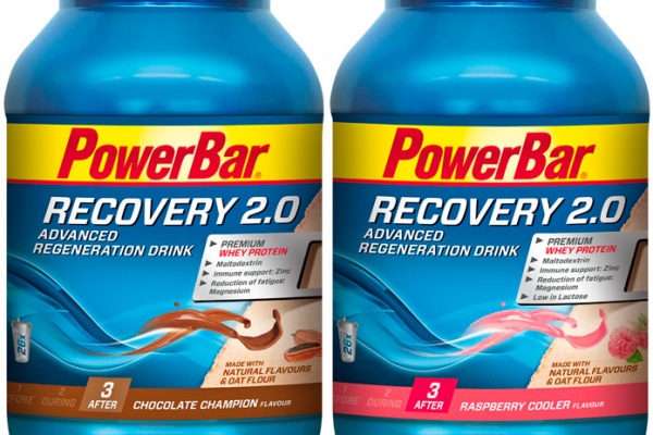 PowerBar Recovery 2.0, nueva fórmula para la bebida de recuperación de la firma