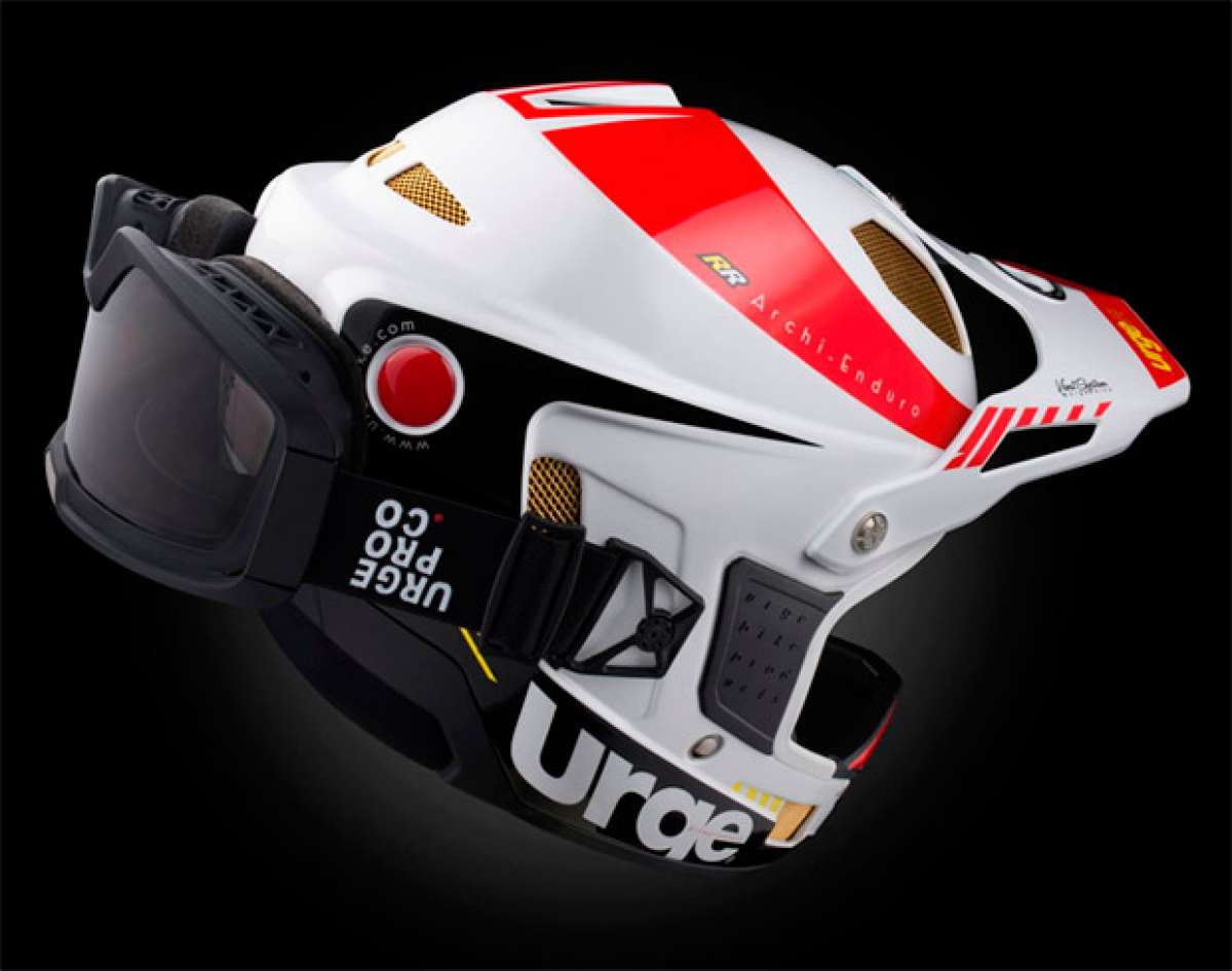 Urge BP Archi Enduro RR +, un casco para Enduro con gafas de máscara integradas