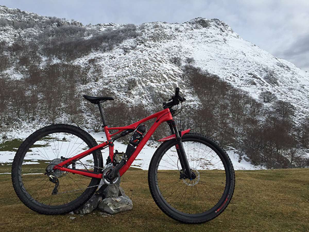 La foto del día en TodoMountainBike: 'Primera nevada en Anboto'