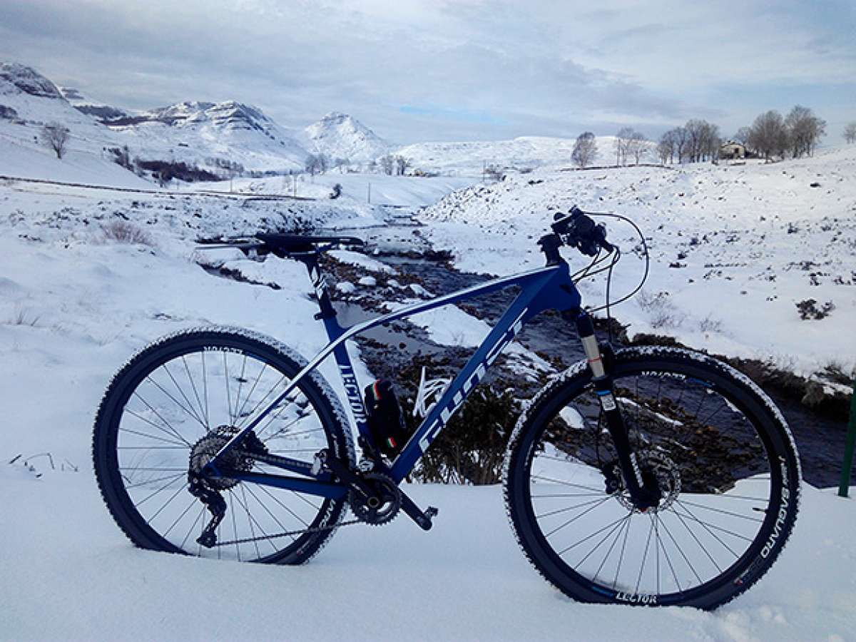 La foto del día en TodoMountainBike: 'Paisaje Blanco'