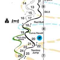 Reconociendo el circuito del Campeonato del Mundo UCI DHI 2016 con Claudio Caluori, Steve Peat y Rob Warner