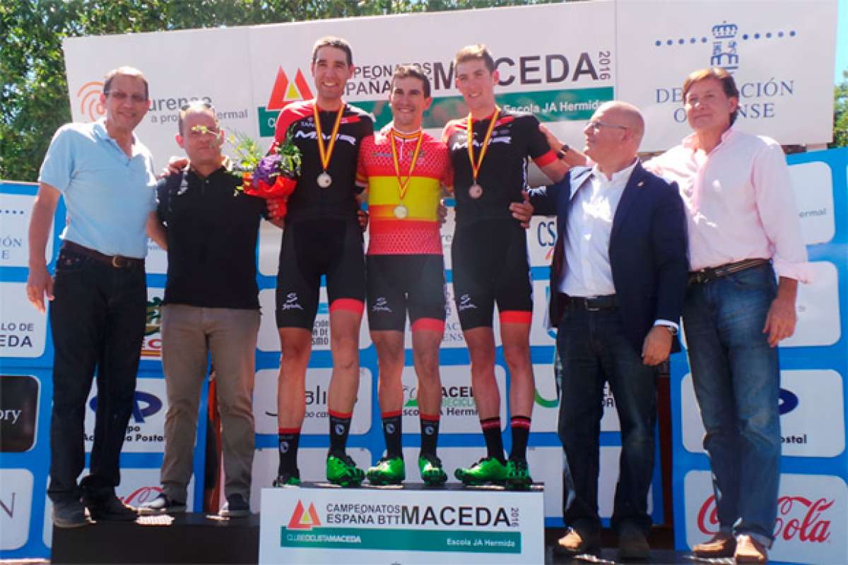 Todos los vencedores del Campeonato de España XCO-XCE 2016 de Maceda