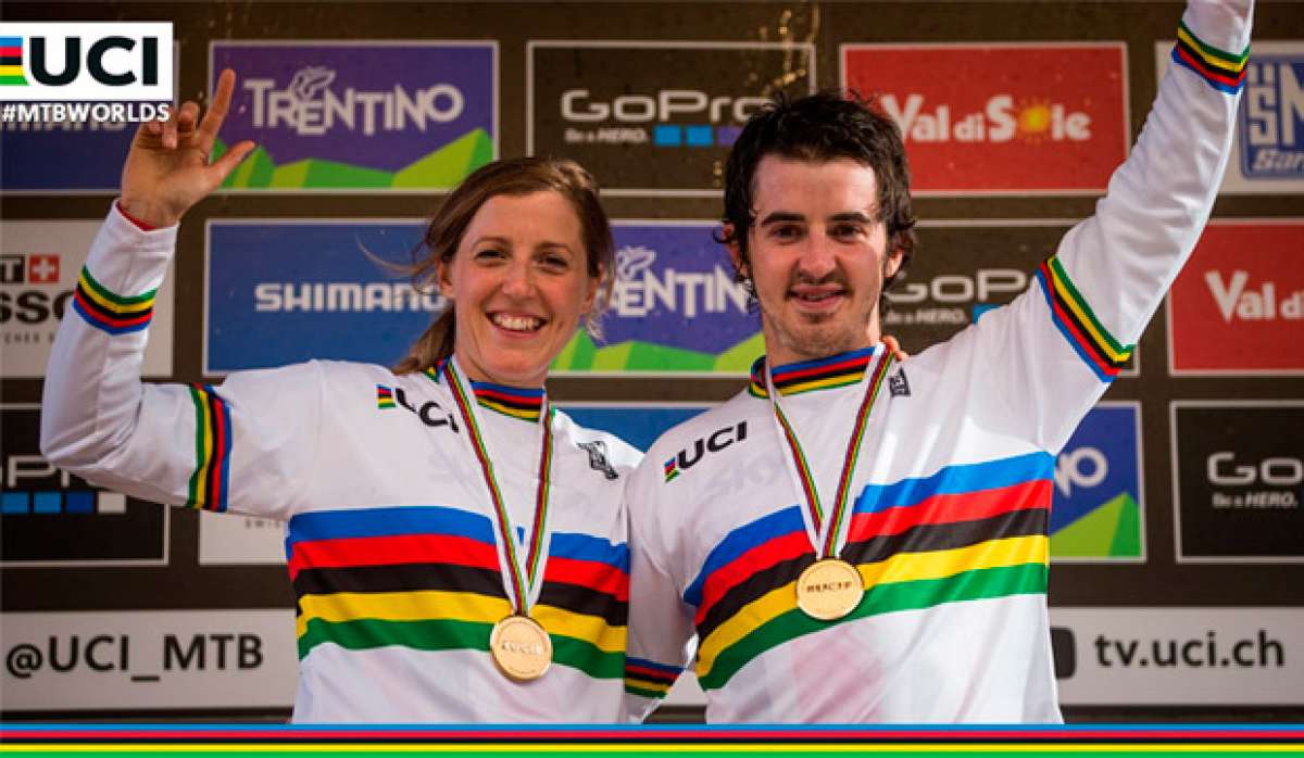 Rachel Atherton y Danny Hart, vencedores del Campeonato del Mundo UCI DHI 2016