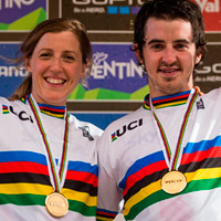 Rachel Atherton y Danny Hart, vencedores del Campeonato del Mundo UCI DHI 2016