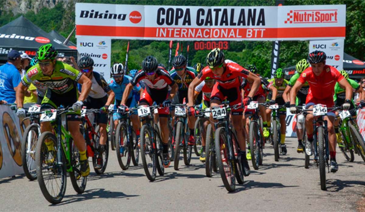 Ever Alejandro Gómez y Sara Gay, vencedores de la Copa Catalana Internacional BTT Biking Point 2016
