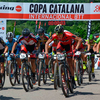 Ever Alejandro Gómez y Sara Gay, vencedores de la Copa Catalana Internacional BTT Biking Point 2016